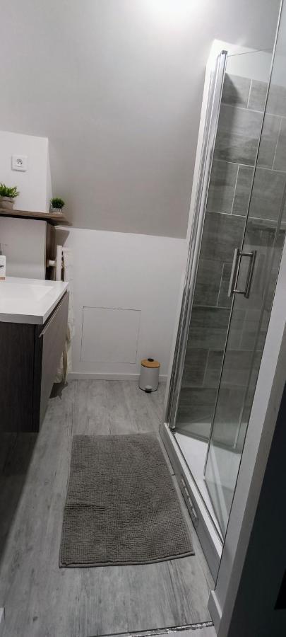 Agreable Chambre Double Avec Salle D'Eau Privative Le Mesnil-Theribus Bagian luar foto